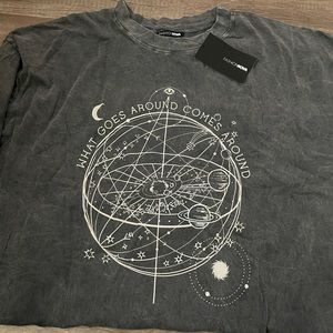 Fashion Nova Oversized Graphic Tee